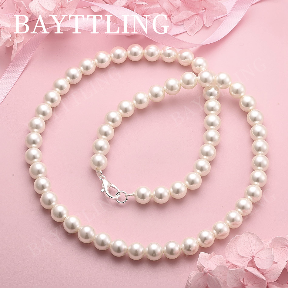 Pearl Trim Chain - Kalung Mutiara Elegan Perak 925 untuk
