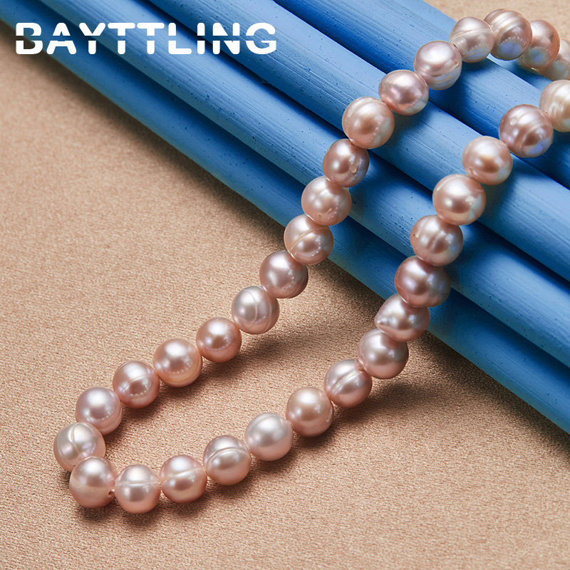 Kalung Mutiara Elegan Perak 92 - Pearl Trim Chain ulasan dan harga